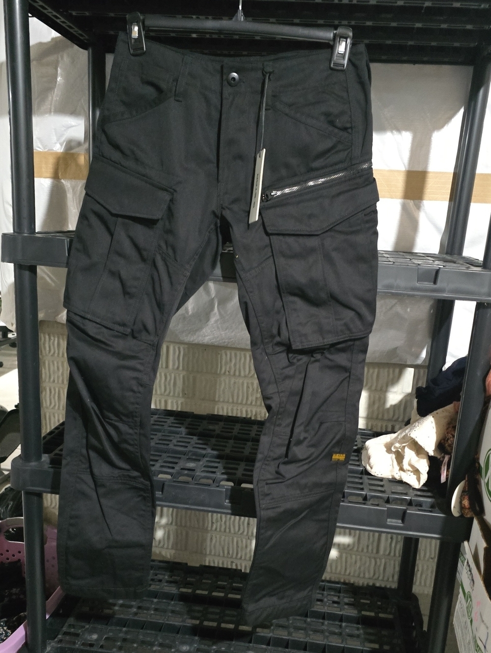 G-Star Black Tactical Cargo Pants